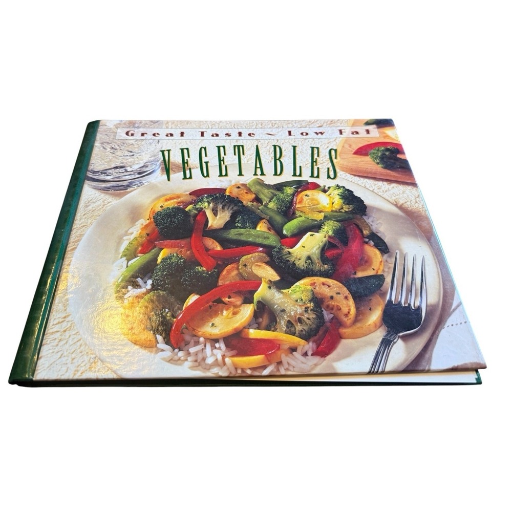 Great Taste Low Fat Vegetables by Time-Life Books Editors (1999, Spiral)